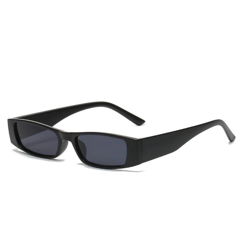 Stylish Retro Rectangle Sunglasses with UV400 Protection - Trendy Fashion Shades - Lucid Fantasy 