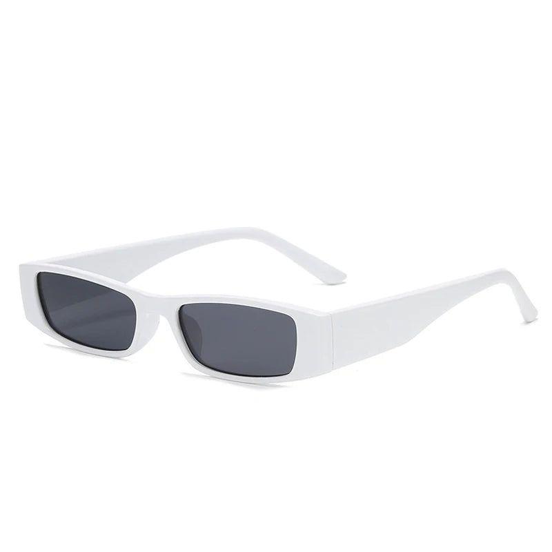 Stylish Retro Rectangle Sunglasses with UV400 Protection - Trendy Fashion Shades - Lucid Fantasy 