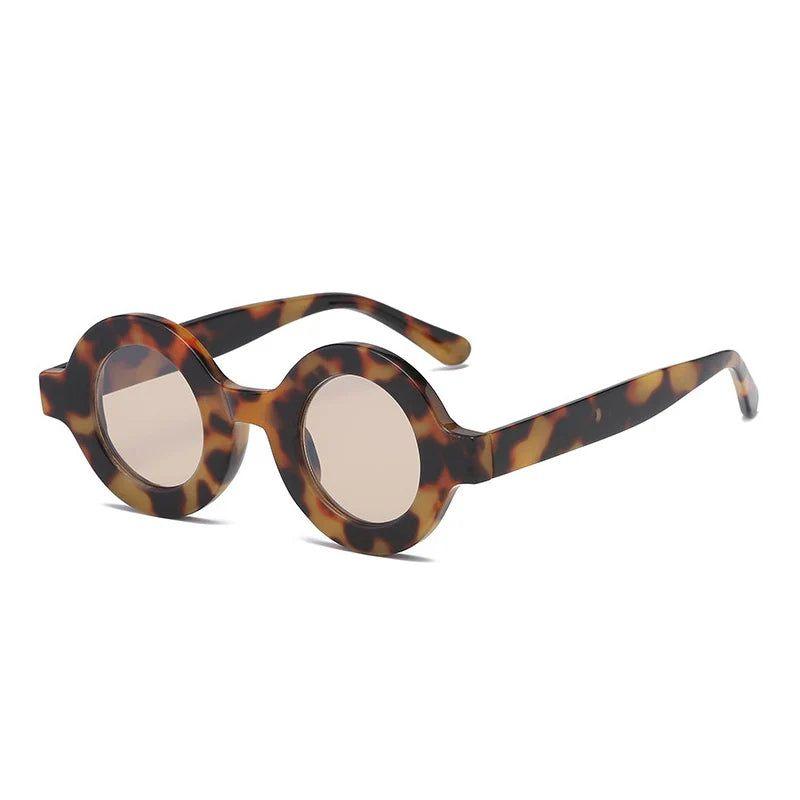 Stylish Retro Round Sunglasses with Anti-Blue Light Protection - Lucid Fantasy 