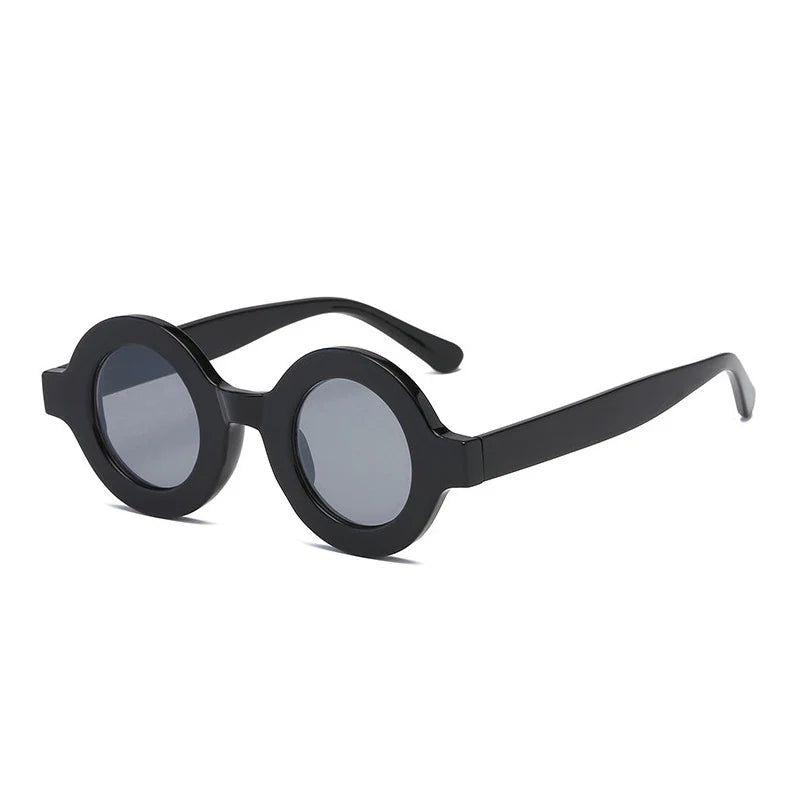 Stylish Retro Round Sunglasses with Anti-Blue Light Protection - Lucid Fantasy 