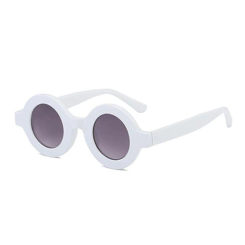 Stylish Retro Round Sunglasses with Anti-Blue Light Protection - Lucid Fantasy 