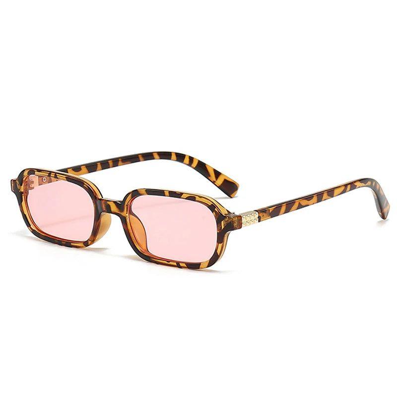 Stylish Retro Small Rectangle Sunglasses with UV400 Fashion Lenses - Lucid Fantasy 