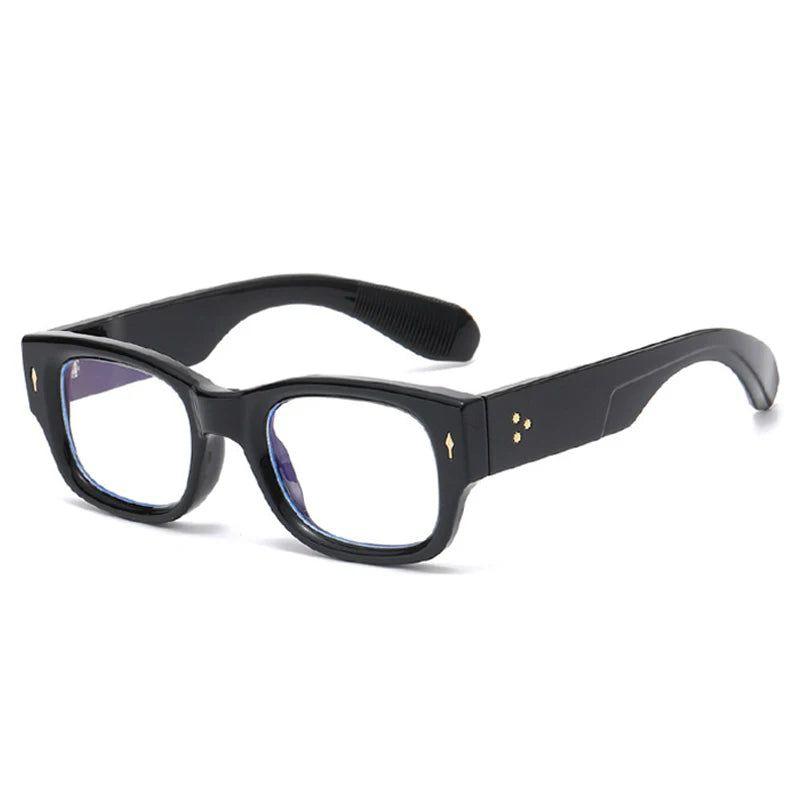 Stylish Spring-Hinged Square Frame Blue Light Blocking Glasses - Lucid Fantasy 