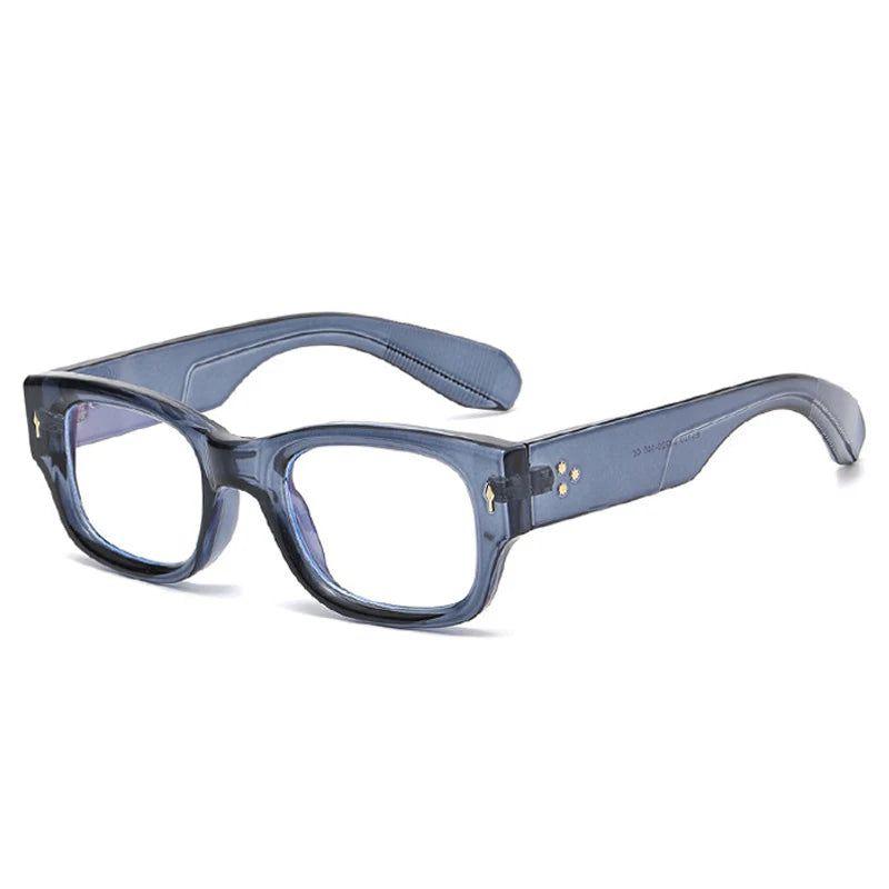 Stylish Spring-Hinged Square Frame Blue Light Blocking Glasses - Lucid Fantasy 