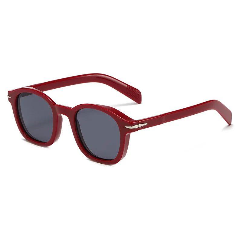 Stylish Style Retro Thick Frame Round Lenses Sunglasses UV400 - Lucid Fantasy 