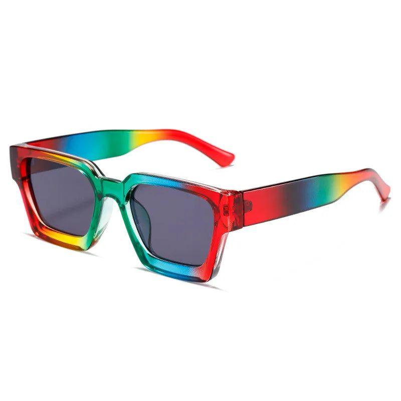 Stylish Style Square Sunglasses with Thick Frame and UV400 Protection - Lucid Fantasy 