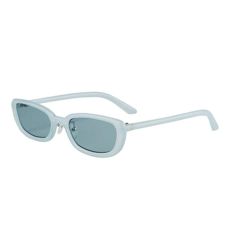 Stylish UV400 Small Rectangle Sunglasses for Fashion-forward Looks - Lucid Fantasy 