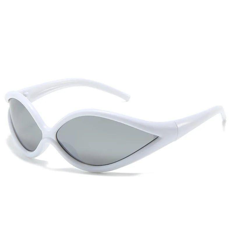 Stylish Y2K Cat Eye Sunglasses with UV400 Protection - Trendy Sport Eyewear - Lucid Fantasy 