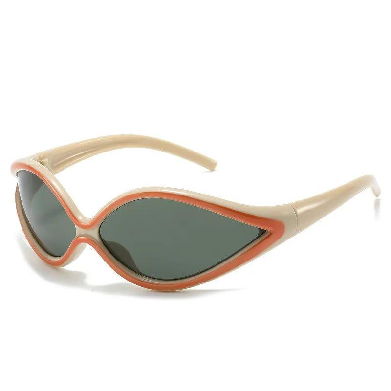 Stylish Y2K Cat Eye Sunglasses with UV400 Protection - Trendy Sport Eyewear - Lucid Fantasy 