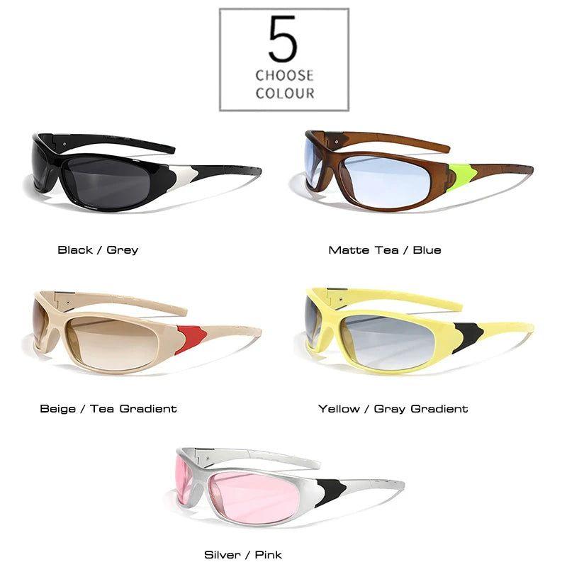 Stylish Y2K Cat Eye UV400 Sunglasses - Sporty Driving Goggles with Fashionable Flair - Lucid Fantasy 