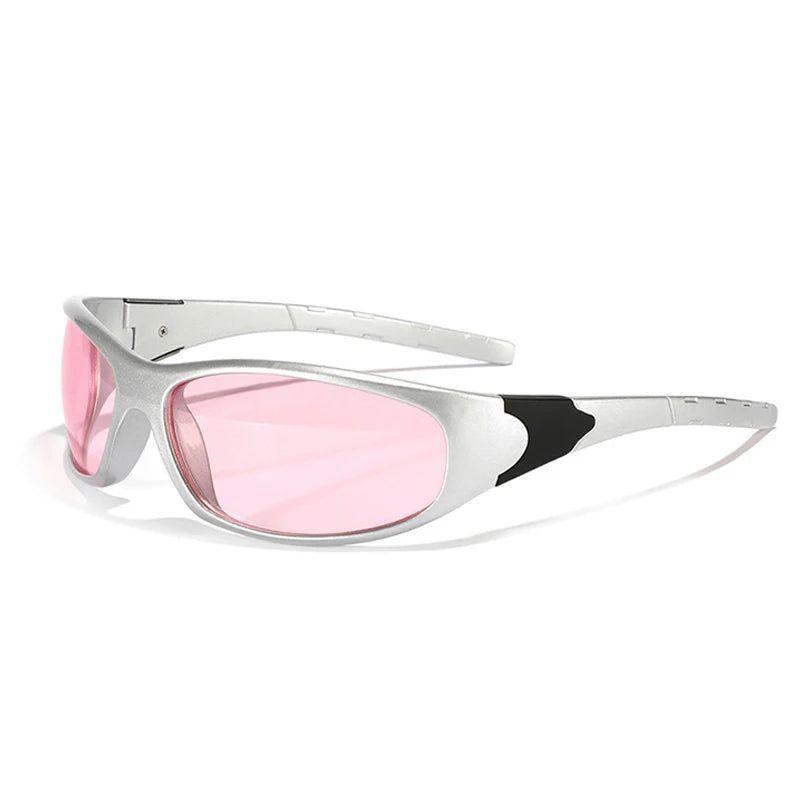 Stylish Y2K Cat Eye UV400 Sunglasses - Sporty Driving Goggles with Fashionable Flair - Lucid Fantasy 