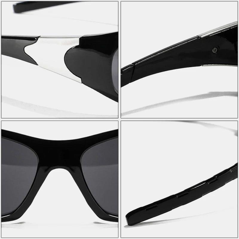 Stylish Y2K Cat Eye UV400 Sunglasses - Sporty Driving Goggles with Fashionable Flair - Lucid Fantasy 