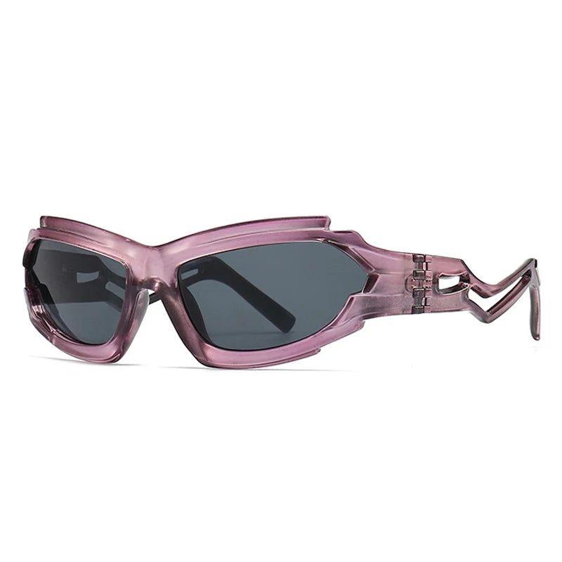 Throwback Luxe Cat Eye Sunglasses with Unique Hollow Legs and UV400 Protection - Lucid Fantasy 