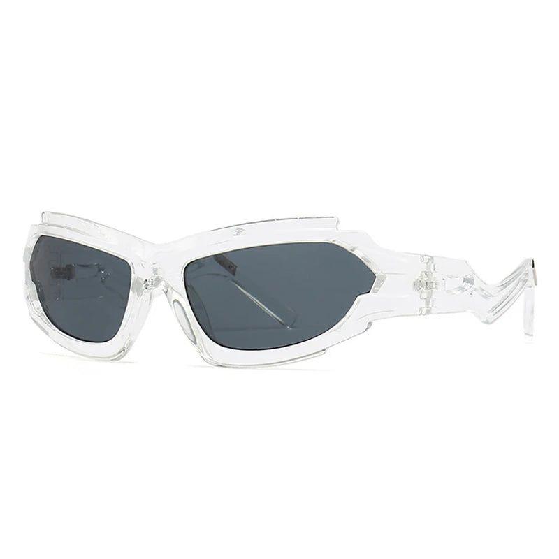 Throwback Luxe Cat Eye Sunglasses with Unique Hollow Legs and UV400 Protection - Lucid Fantasy 