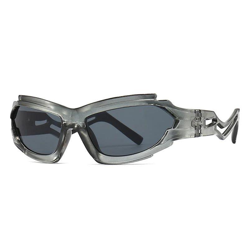 Throwback Luxe Cat Eye Sunglasses with Unique Hollow Legs and UV400 Protection - Lucid Fantasy 