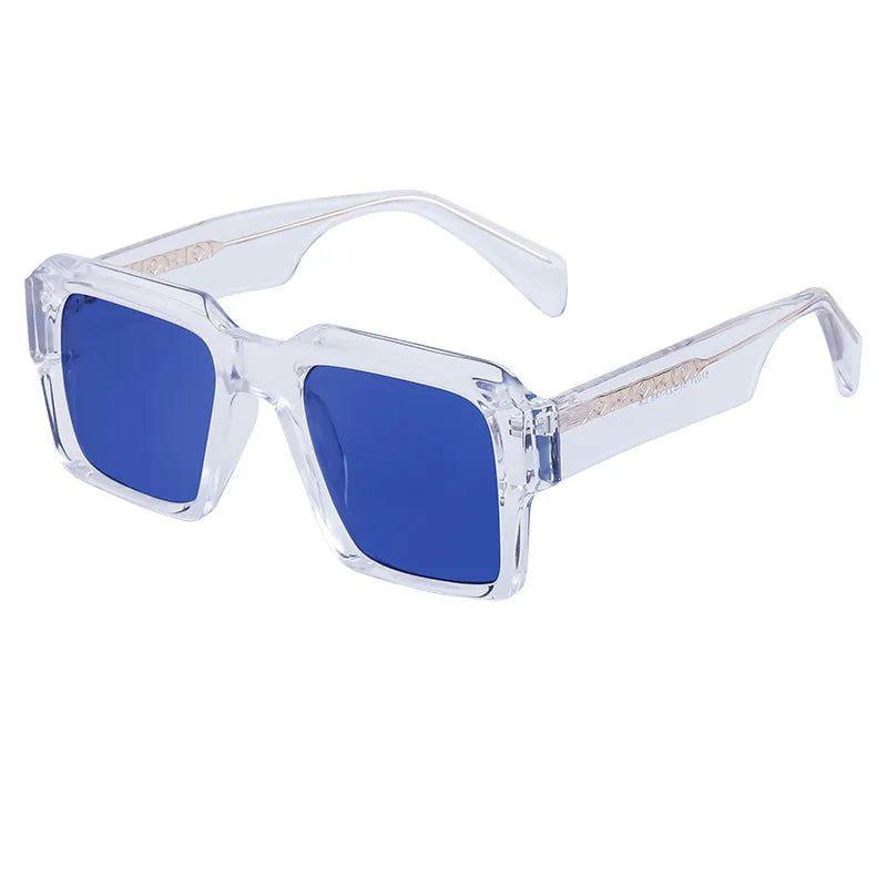 Trendy Oversized Square UV400 Sunglasses for Ultimate Eye Protection - Lucid Fantasy 