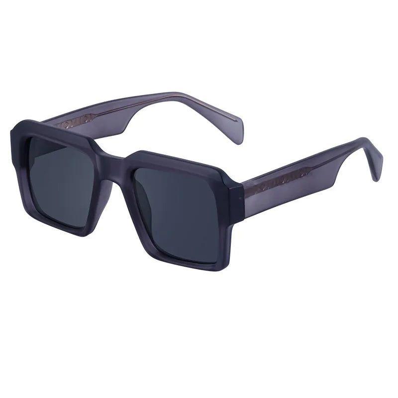 Trendy Oversized Square UV400 Sunglasses for Ultimate Eye Protection - Lucid Fantasy 