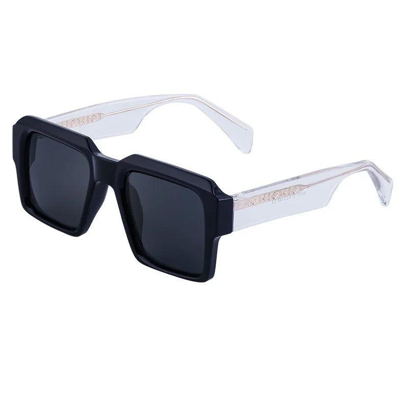 Trendy Oversized Square UV400 Sunglasses for Ultimate Eye Protection - Lucid Fantasy 