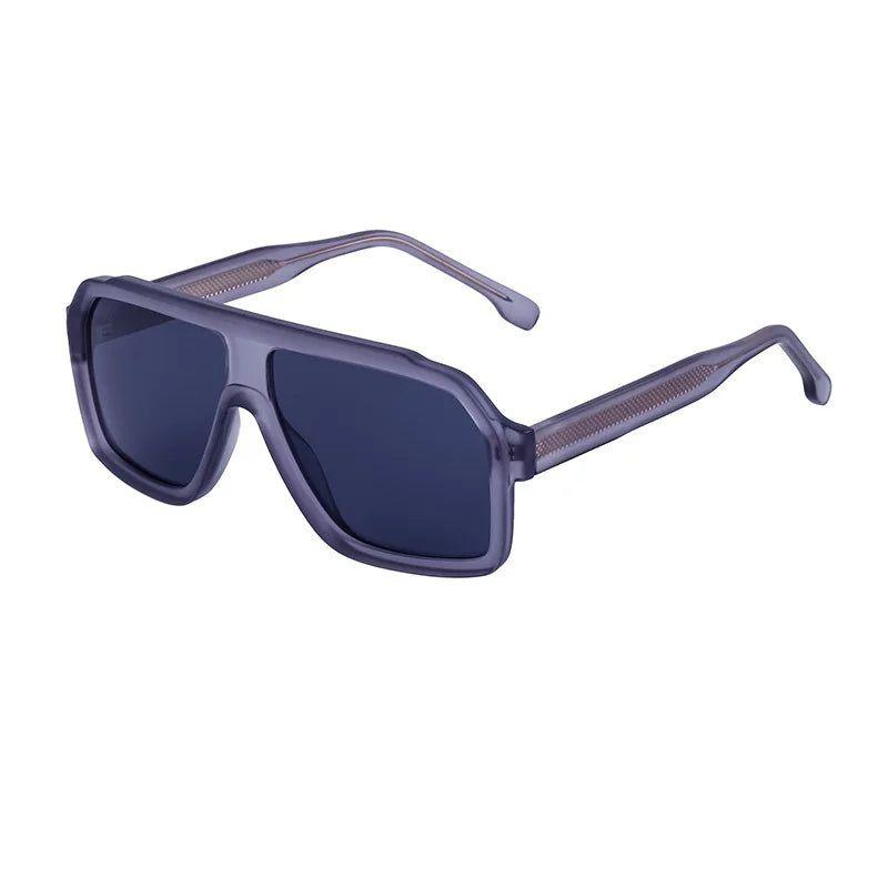 Trendy Oversized UV400 Pilot Sunglasses for Fashion Enthusiasts - Lucid Fantasy 