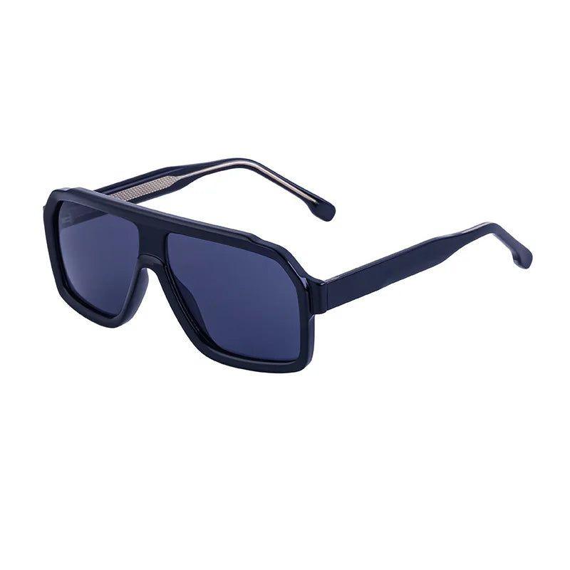 Trendy Oversized UV400 Pilot Sunglasses for Fashion Enthusiasts - Lucid Fantasy 