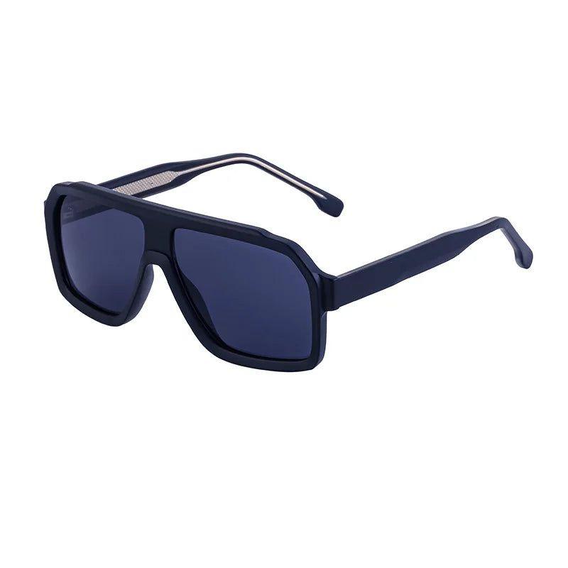 Trendy Oversized UV400 Pilot Sunglasses for Fashion Enthusiasts - Lucid Fantasy 