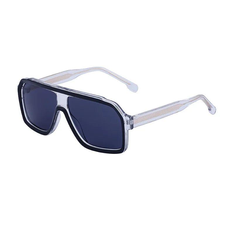 Trendy Oversized UV400 Pilot Sunglasses for Fashion Enthusiasts - Lucid Fantasy 