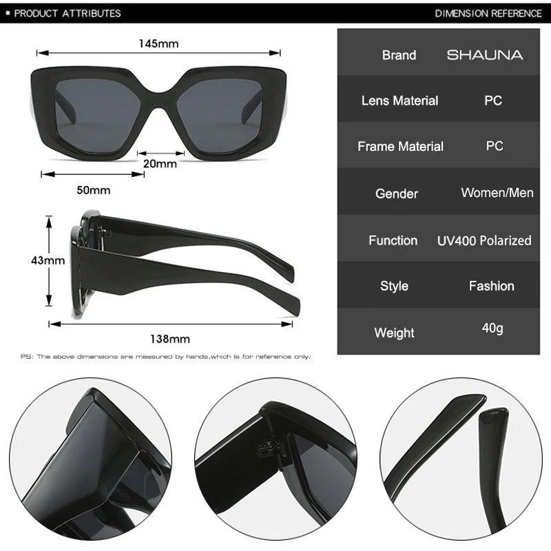 Trendy Retro Polygon Square Sunglasses with Jelly Frames and UV400 Protection - Lucid Fantasy 