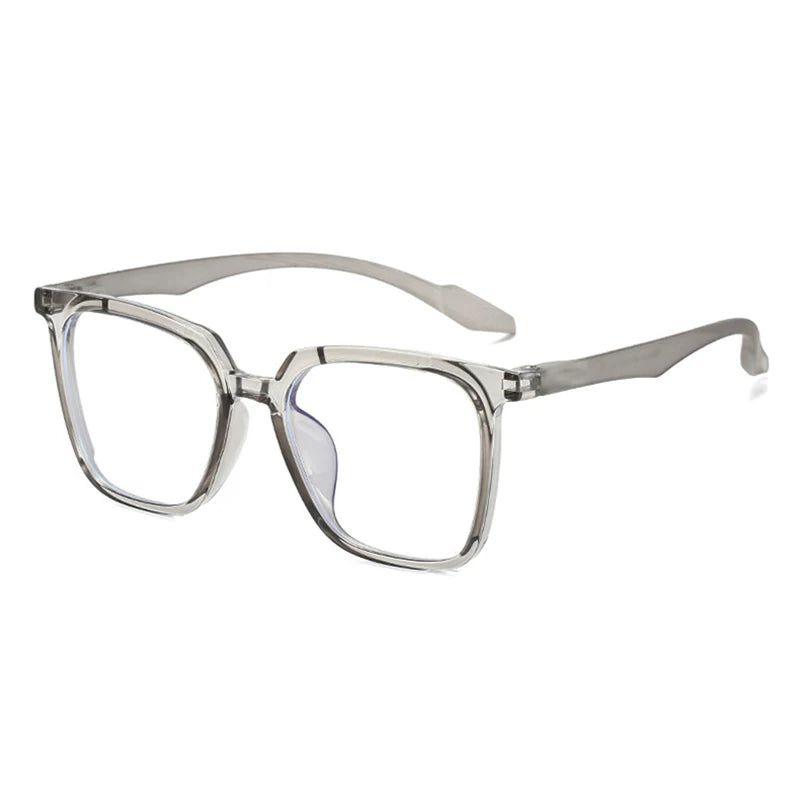 Trendy Square Clear Anti-Blue Light Optical Glasses Frame - Lucid Fantasy 