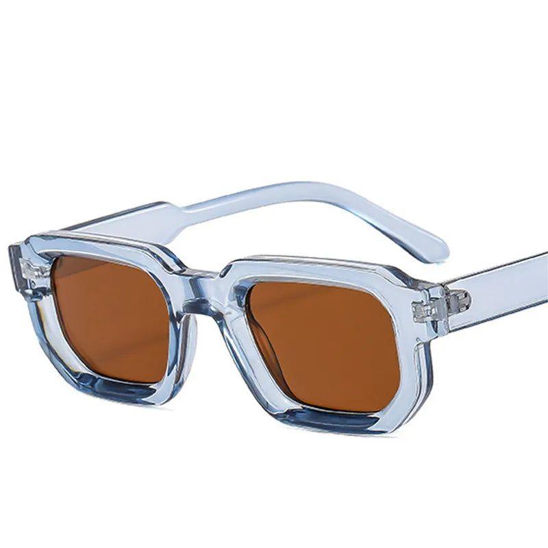 Trendy Square Lens Sunglasses with UV400 Protection - Lucid Fantasy 