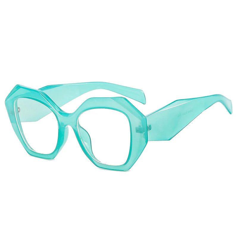 Vibrant Retro Cat Eye Glasses with Anti-Blue Light Protection and Spring Hinges - Lucid Fantasy 