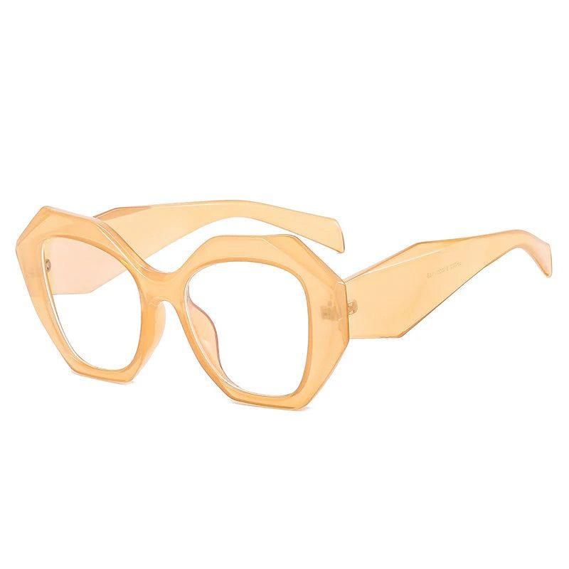 Vibrant Retro Cat Eye Glasses with Anti-Blue Light Protection and Spring Hinges - Lucid Fantasy 