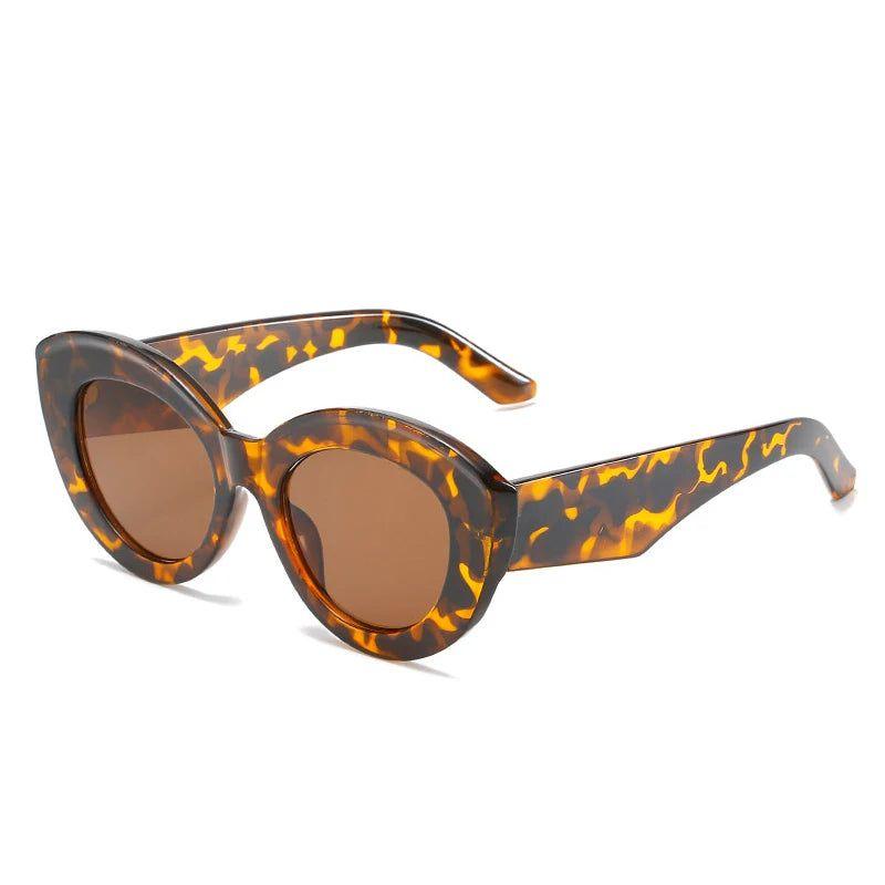 Vibrant Retro Cat Eye Sunglasses with UV400 Protection for Ultimate Style - Lucid Fantasy 