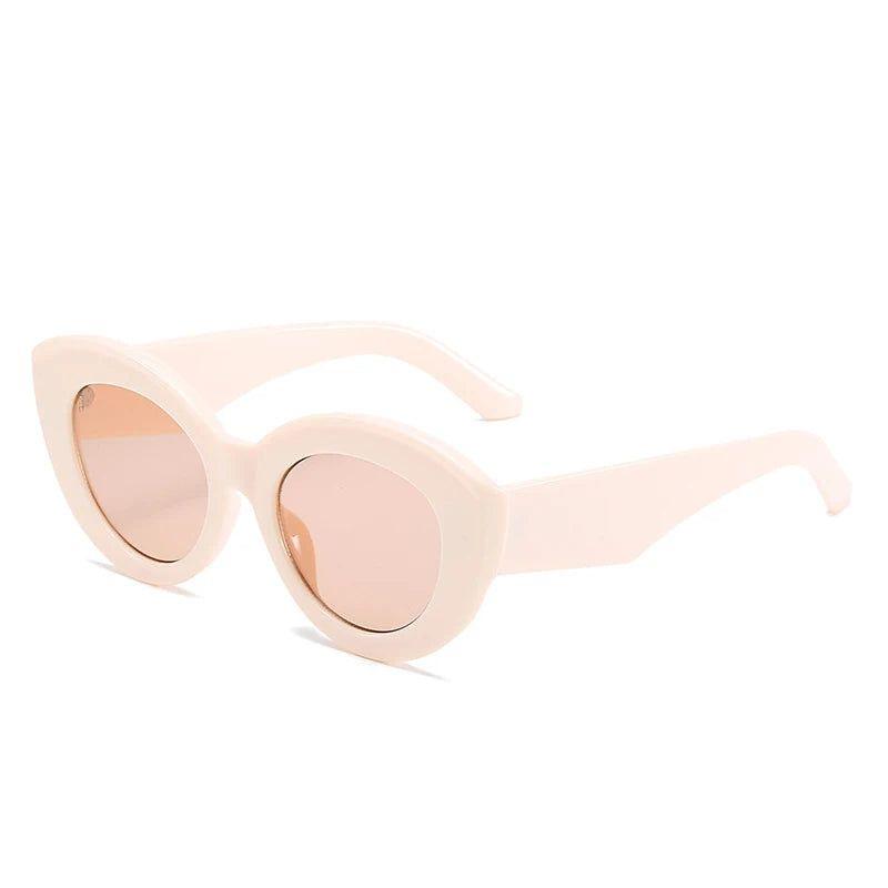 Vibrant Retro Cat Eye Sunglasses with UV400 Protection for Ultimate Style - Lucid Fantasy 