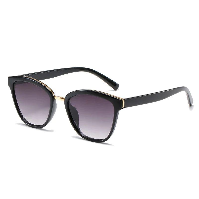 Vibrant Retro Cat Eye Sunglasses with UV400 Protection - Lucid Fantasy 