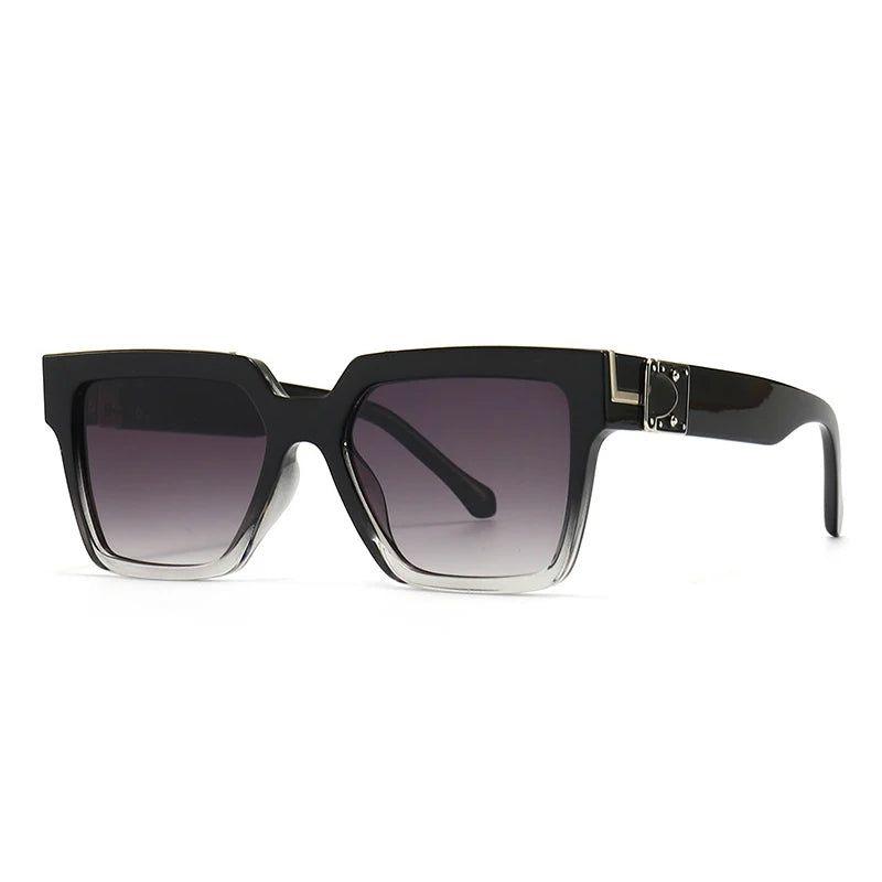 Vibrant Retro Square Luxury Sunglasses with UV400 Protection - Original Designer Fashion Shades - Lucid Fantasy 