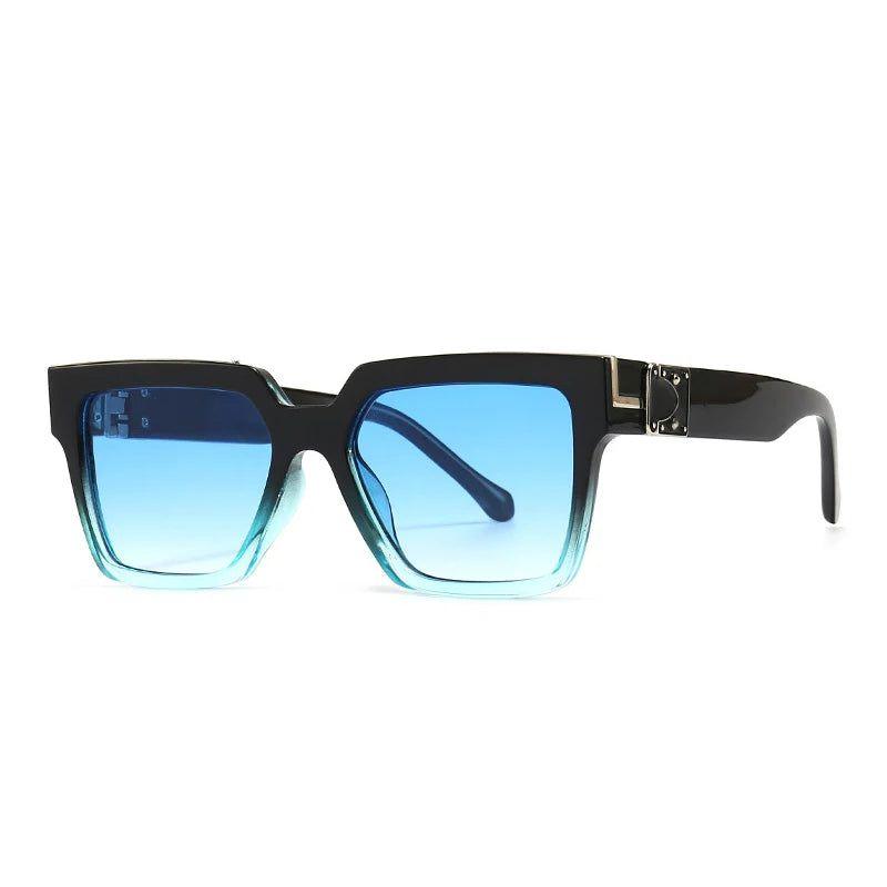 Vibrant Retro Square Luxury Sunglasses with UV400 Protection - Original Designer Fashion Shades - Lucid Fantasy 