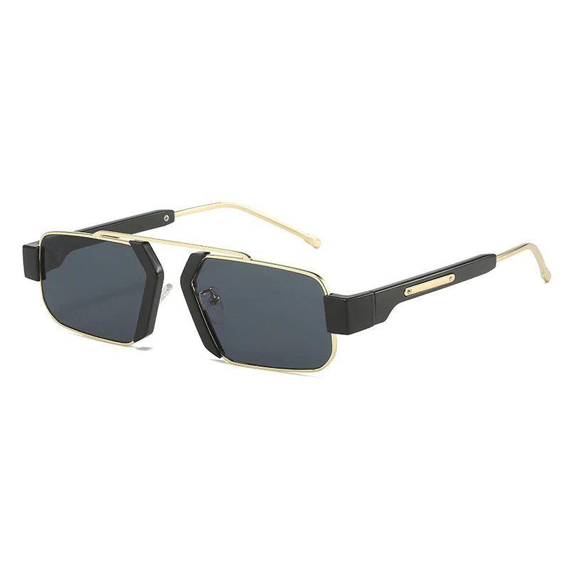 Vibrant Retro Square Sunglasses with UV400 Protection - Lucid Fantasy 