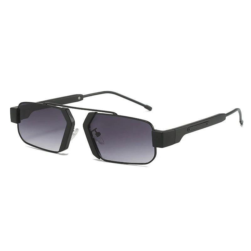 Vibrant Retro Square Sunglasses with UV400 Protection - Lucid Fantasy 