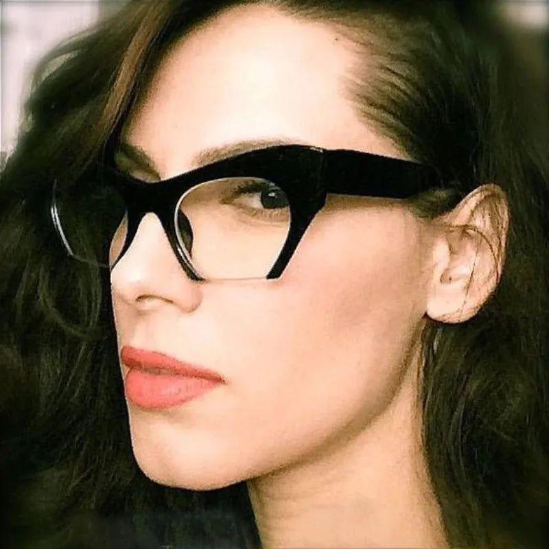 Vintage-Inspired Cat Eye Optical Glasses with Anti-Blue Light Lenses - Lucid Fantasy 