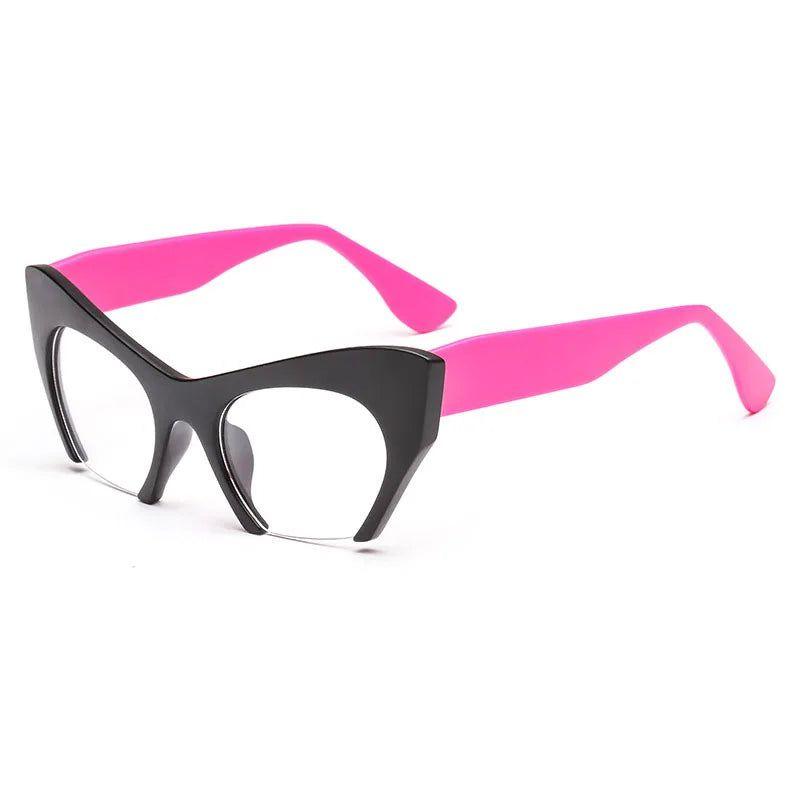 Vintage-Inspired Cat Eye Optical Glasses with Anti-Blue Light Lenses - Lucid Fantasy 