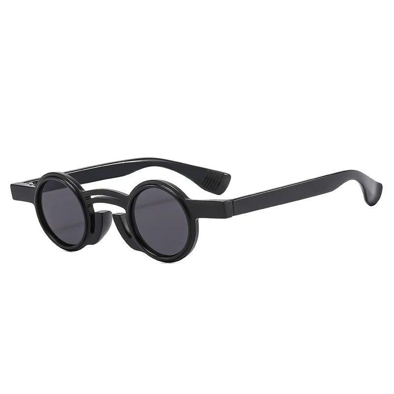 Vintage Round Punk UV400 Sunglasses - Trendy Fashion Shades - Lucid Fantasy 