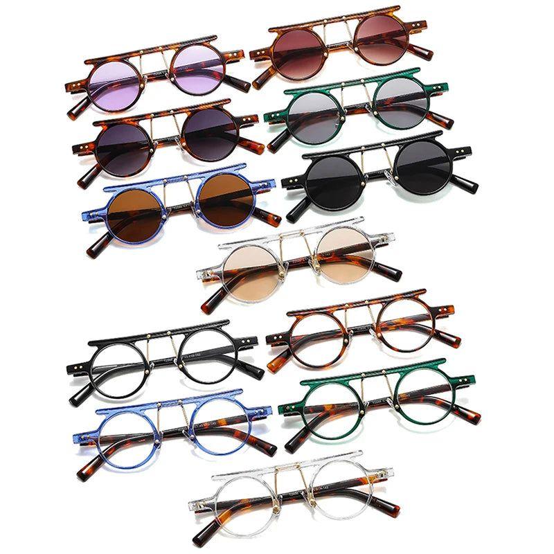 Vintage Style Small Round Sunglasses New Fashion Punk Shades UV400 - Lucid Fantasy 