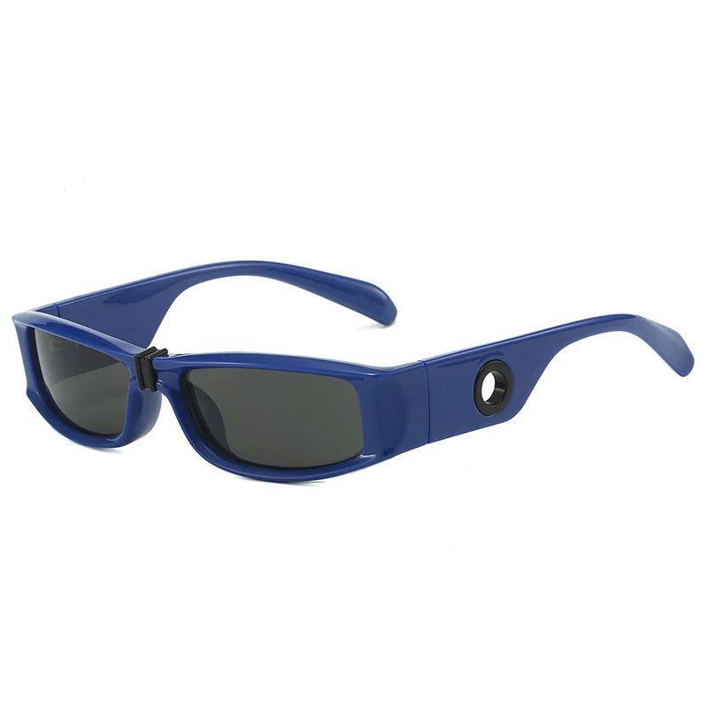 Y2K Inspired Retro Rectangle UV400 Sunglasses for Outdoor Sports Fashion - Lucid Fantasy 