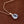14k 585 Rose Gold Blue Topaz Sparkling Diamond Pave Twist Necklace Pendant