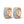 14k 585 Rose Gold Sparkling Diamond Pave Cutout Hoop Dangle Earrings