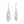 925 Sterling Silver Braided Earrings