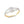 9k 375 Yellow Gold Sparkling White CZ Interlocking Swirl Cutout Ring