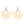 BOHO Oval Hoop Tassel Earrings