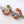 BOHO Style Acrylic Beaded Swirl Hoop Dangle Maxi Stud Earrings