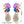Big Glass Gem Colorful Crystal Luxury Dangle Drop Earrings
